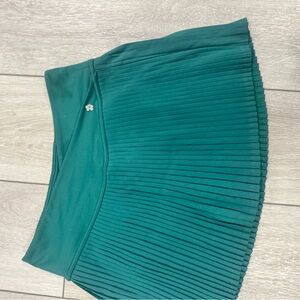 Limited Too Teal Pleated Skater Skirt